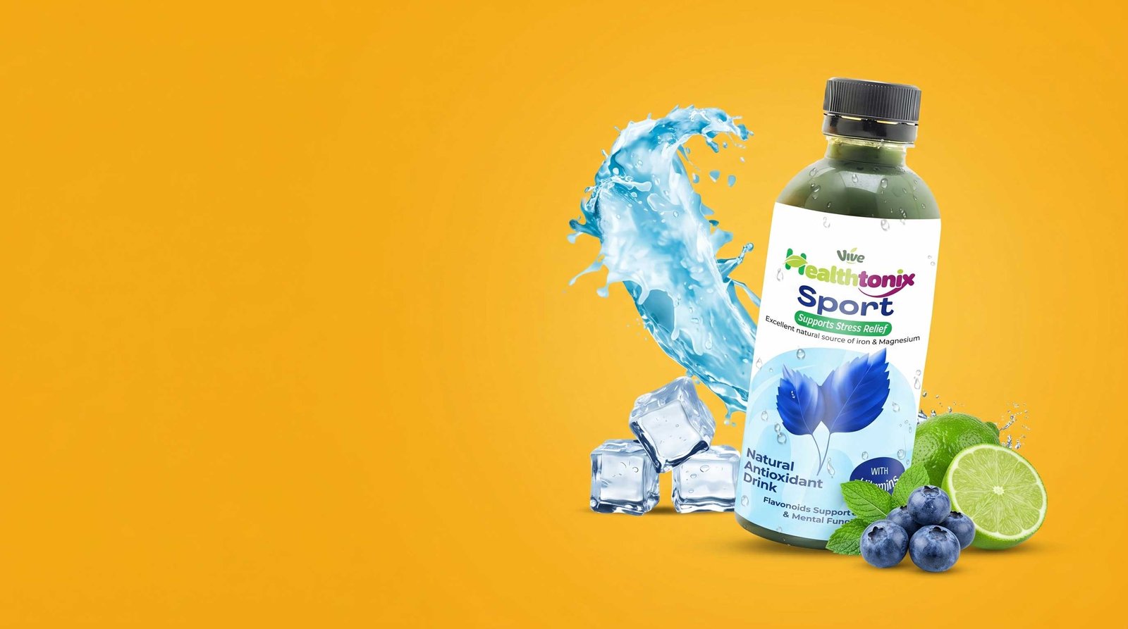Antioxidant-rich drink — refresh daily energy